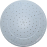 Верхний душ ERLIT круглый 240мм без подсветки белый 0911025093